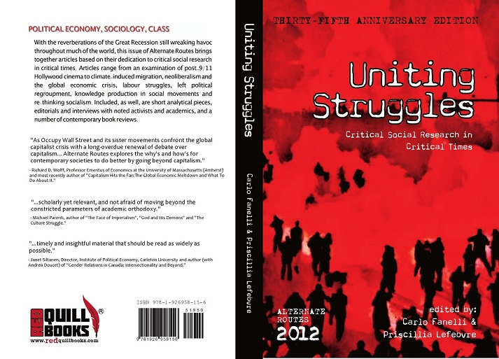 					View Vol. 23 (2012): Uniting Struggles: Critical Social Research In Critical Times
				