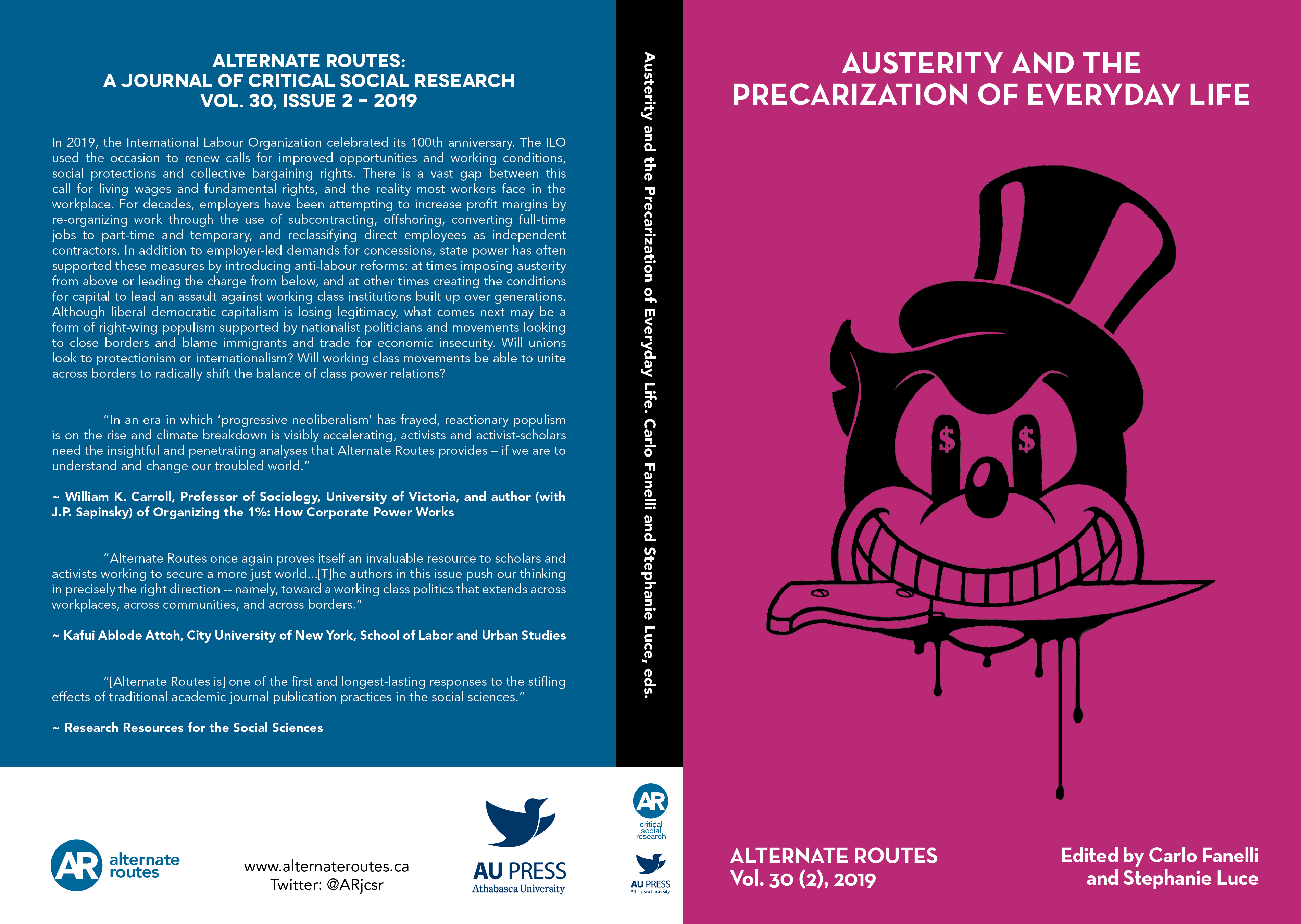 					View Vol. 30 No. 2 (2019): Austerity and the Precarization of Everyday Life
				